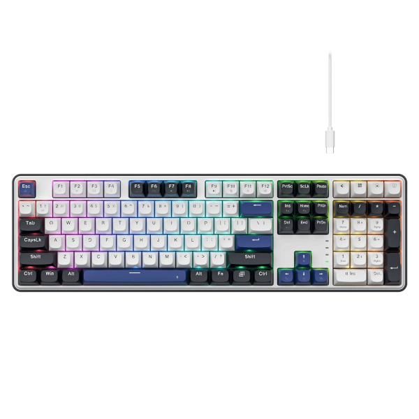 Redragon K689 Wired Mechanical Keyboard (Cerulean Polar) Redragon K689 Wired Mechanical Keyboard (Cerulean Polar)